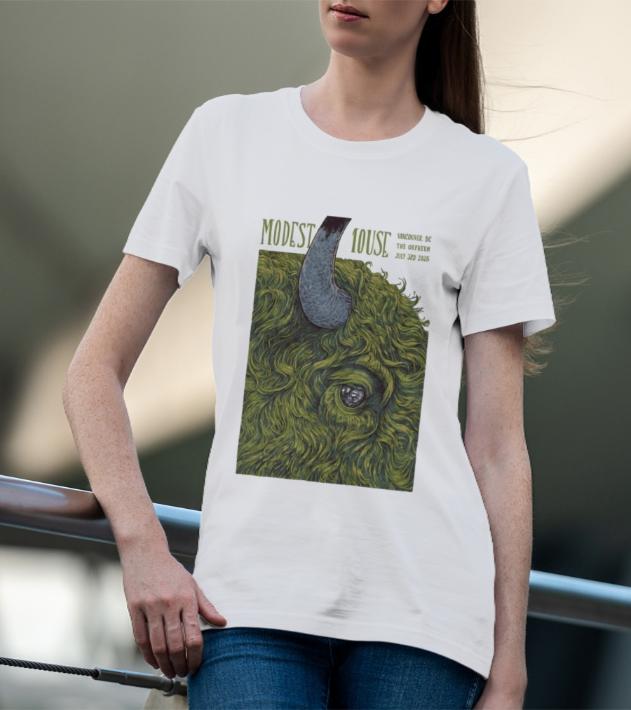 Modest Mouse Vancouver BC The Orpheum July 3 2026 Buffalo T-Shirt
