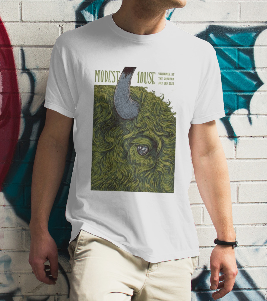 Modest Mouse Vancouver BC The Orpheum July 3 2026 Buffalo T-Shirt