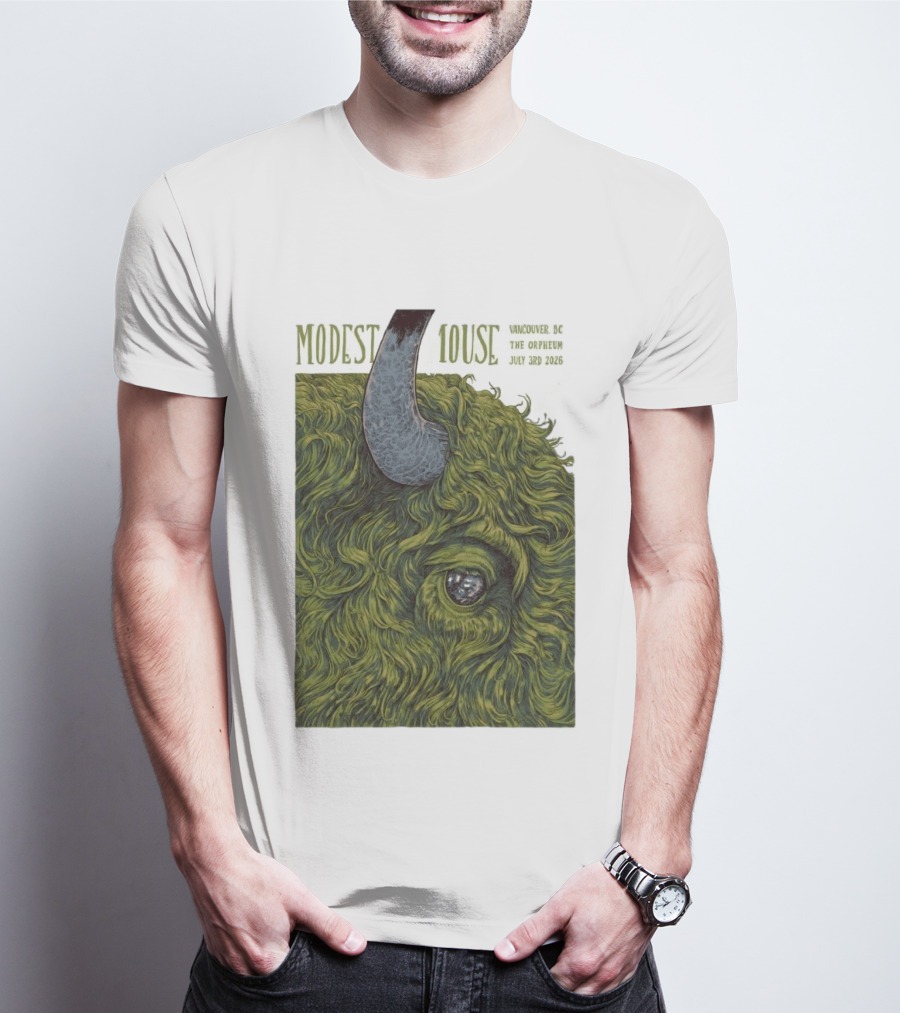 Modest Mouse Vancouver BC The Orpheum July 3 2026 Buffalo T-Shirt