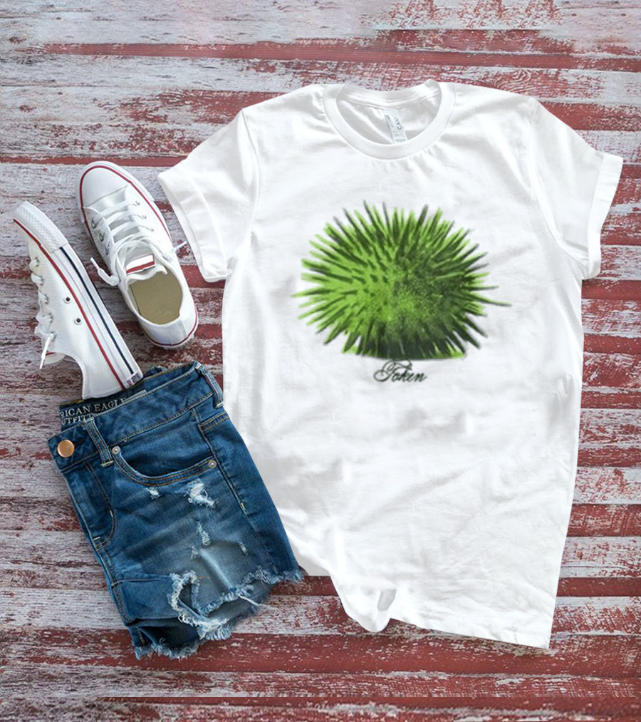 Note Token Nyc Touch Green Artistic Burst T-Shirt