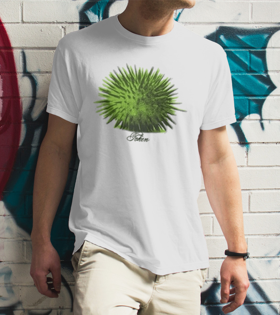 Note Token Nyc Touch Green Artistic Burst T-Shirt
