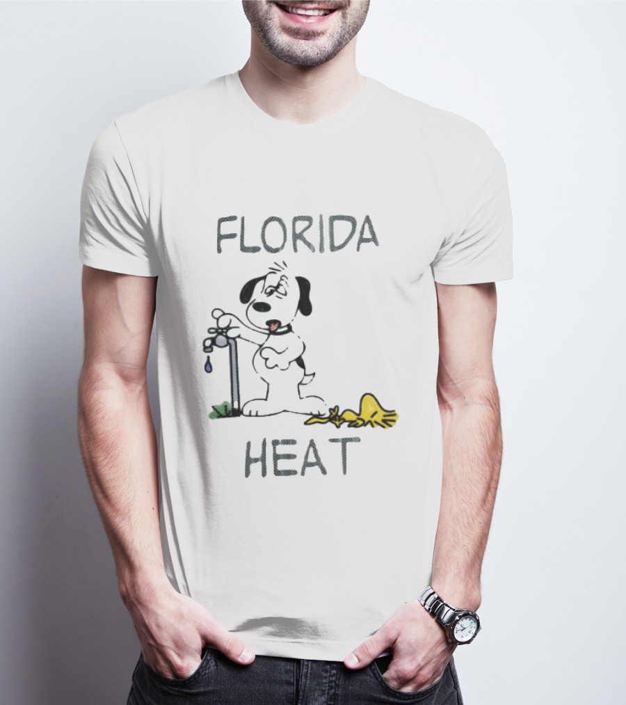 Florida Heat Snoopy Woodstock Peanuts T-Shirt