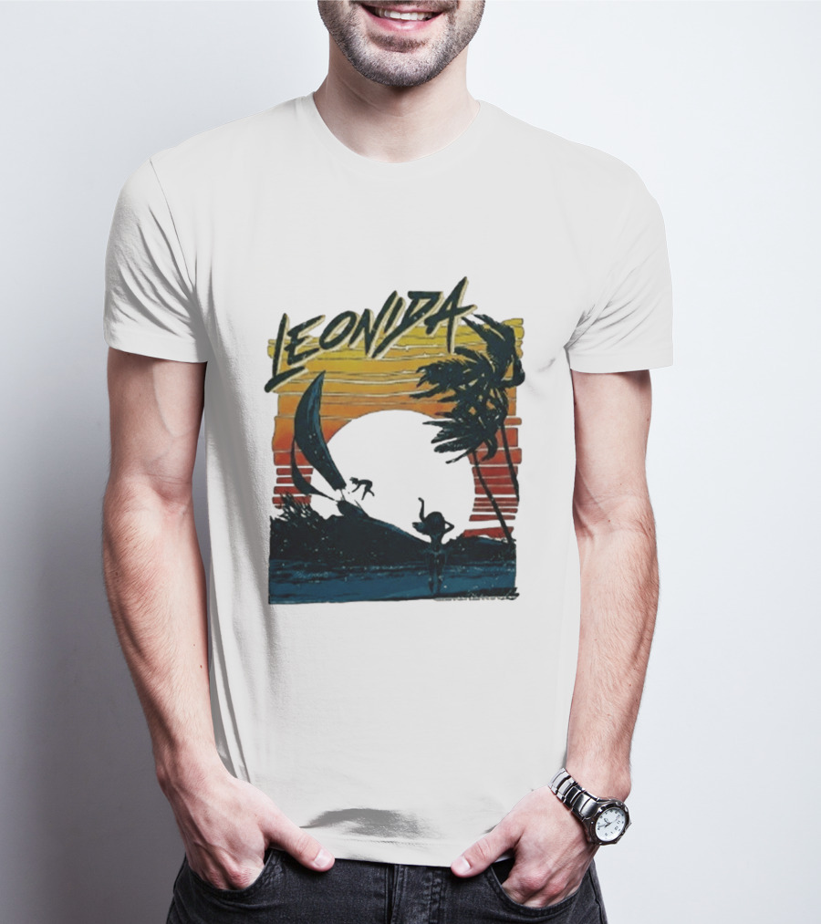 GTA 6 Grand Theft Auto VI Jason Duval LEONIDA Sunset Palm T-Shirt