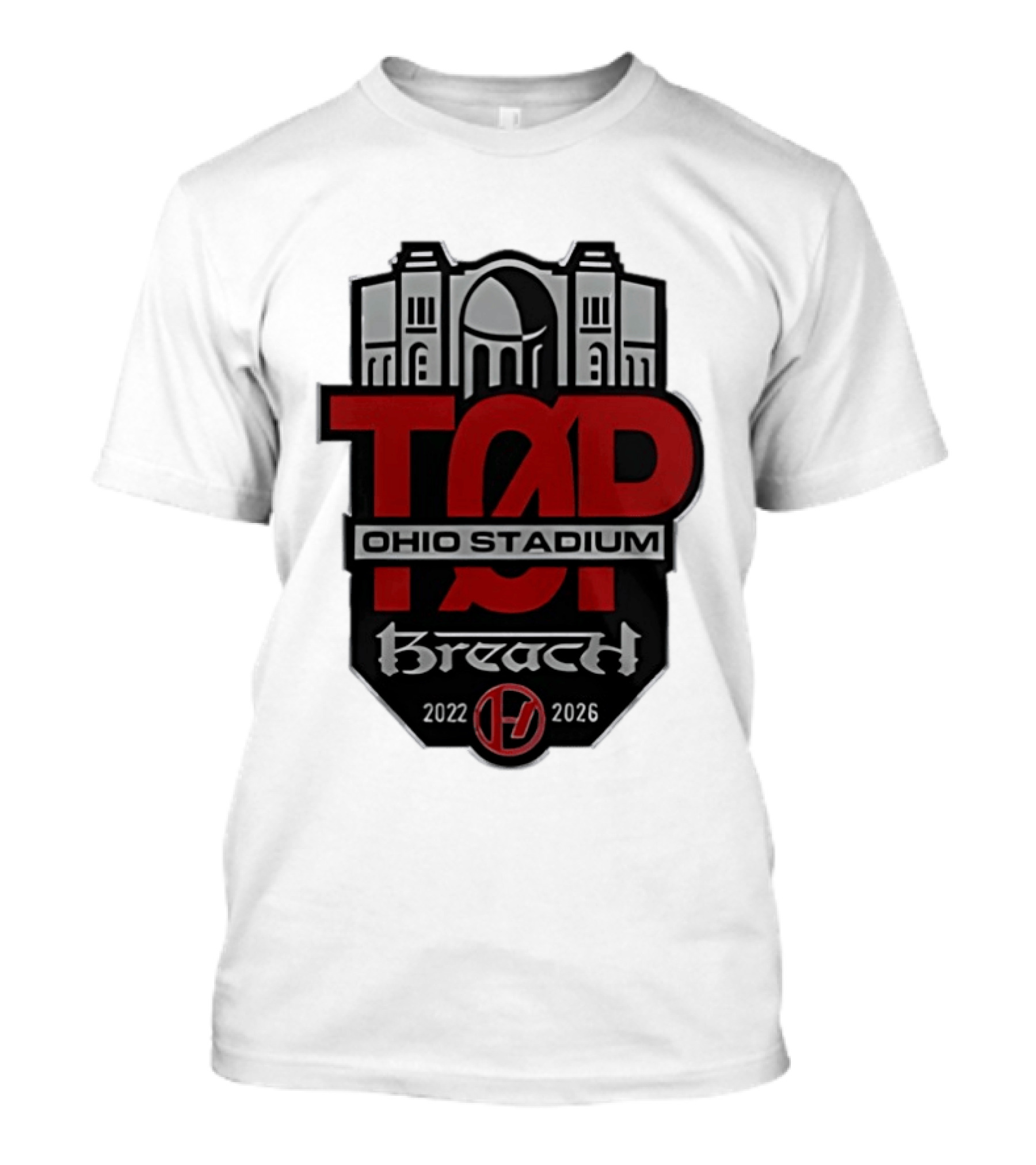 TAD Ohio Stadium Breach 2022 2026 T-Shirt