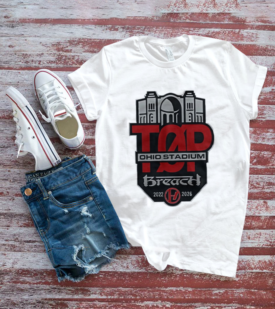 TAD Ohio Stadium Breach 2022 2026 T-Shirt