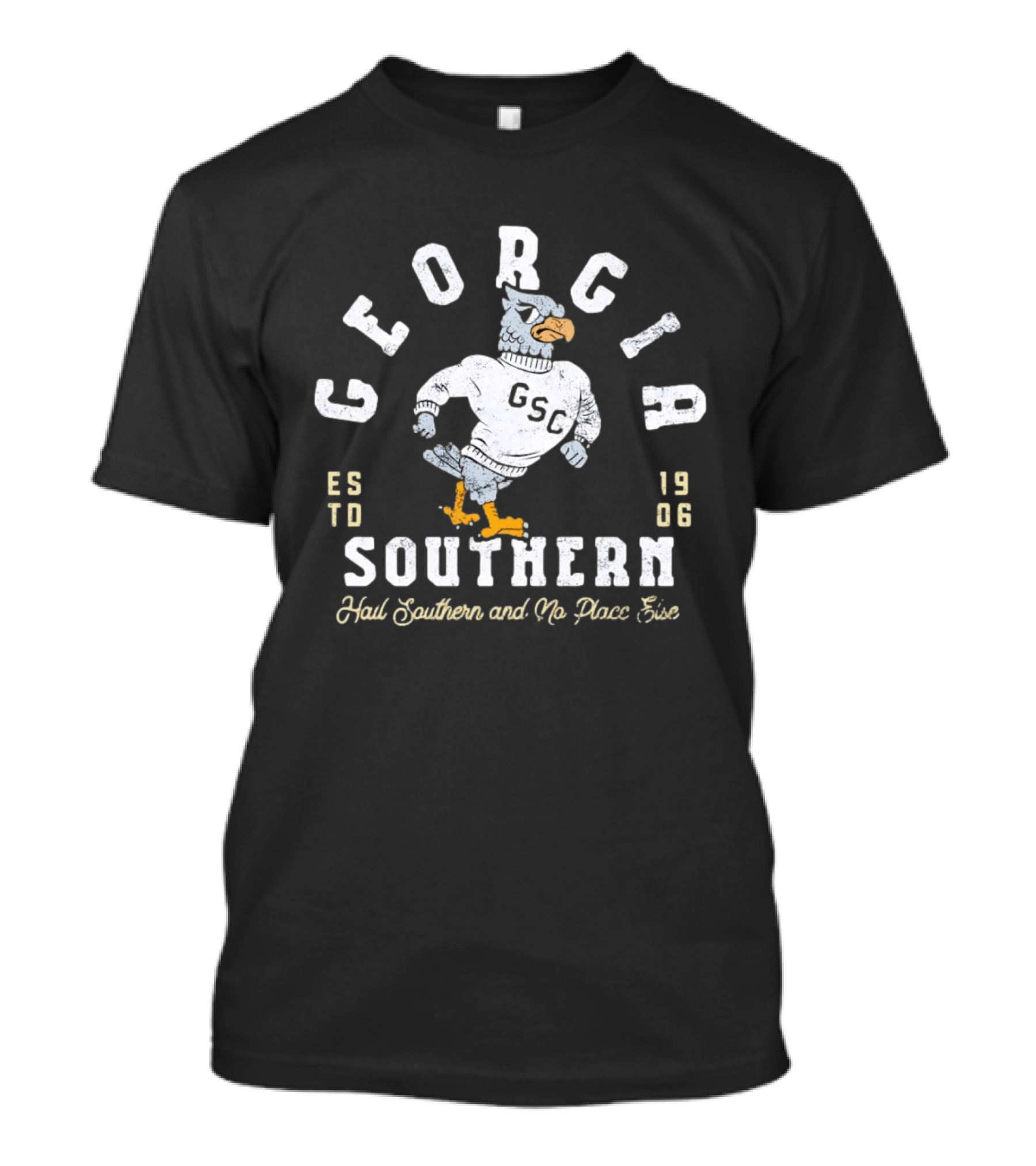 Georgia Southern GSC Eagles Est 1906 Hail Southern And No Place Else T-Shirt