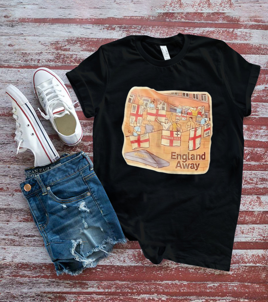 England Away Terrace Cult For King And Country Flag T-Shirt