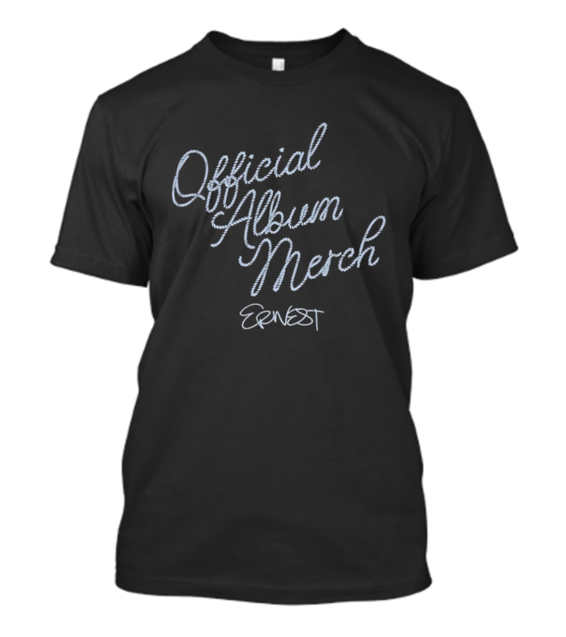 Official Album Merch Ernest Rope Font T-Shirt