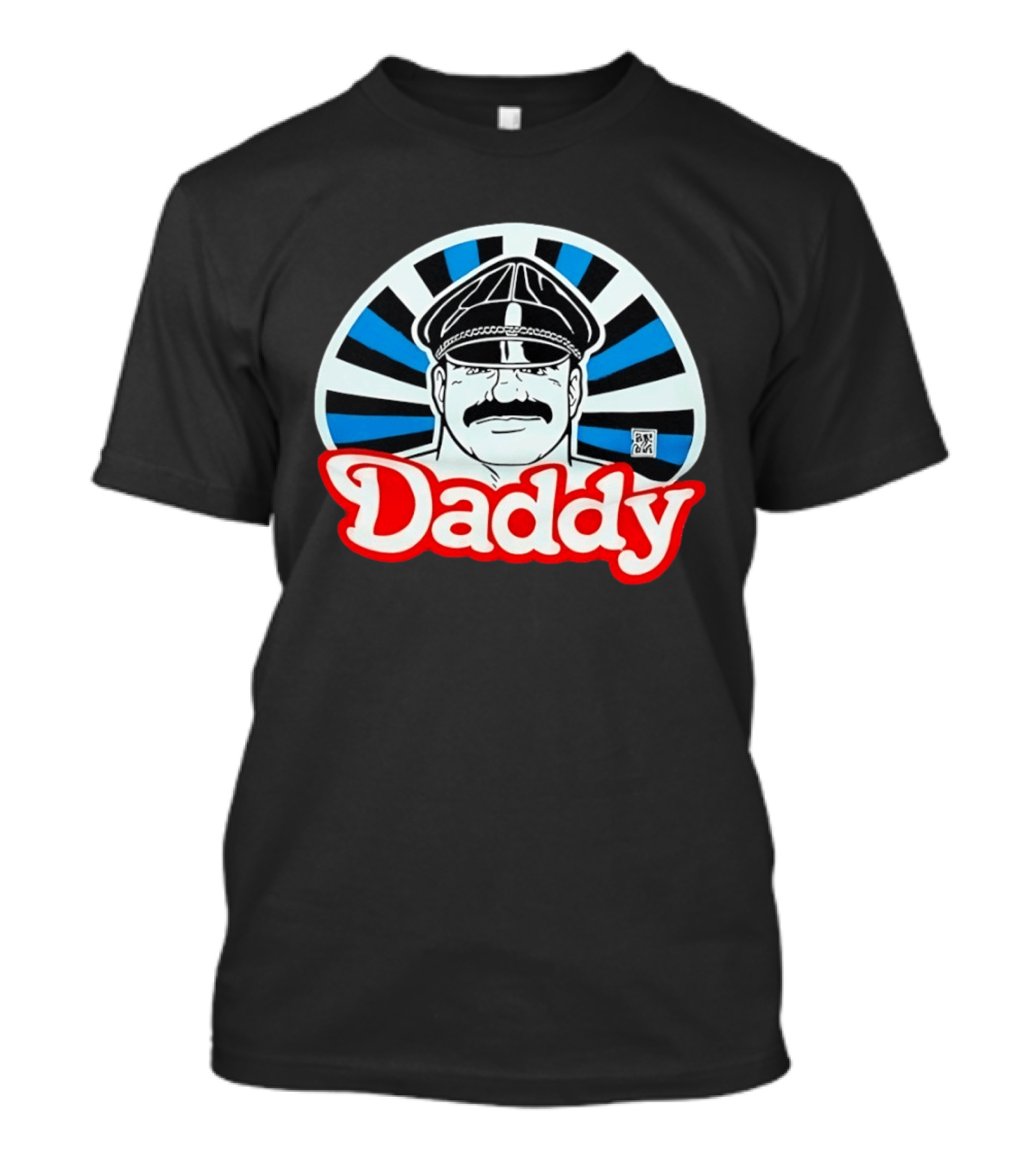 Daddy Leather Cap T-Shirt