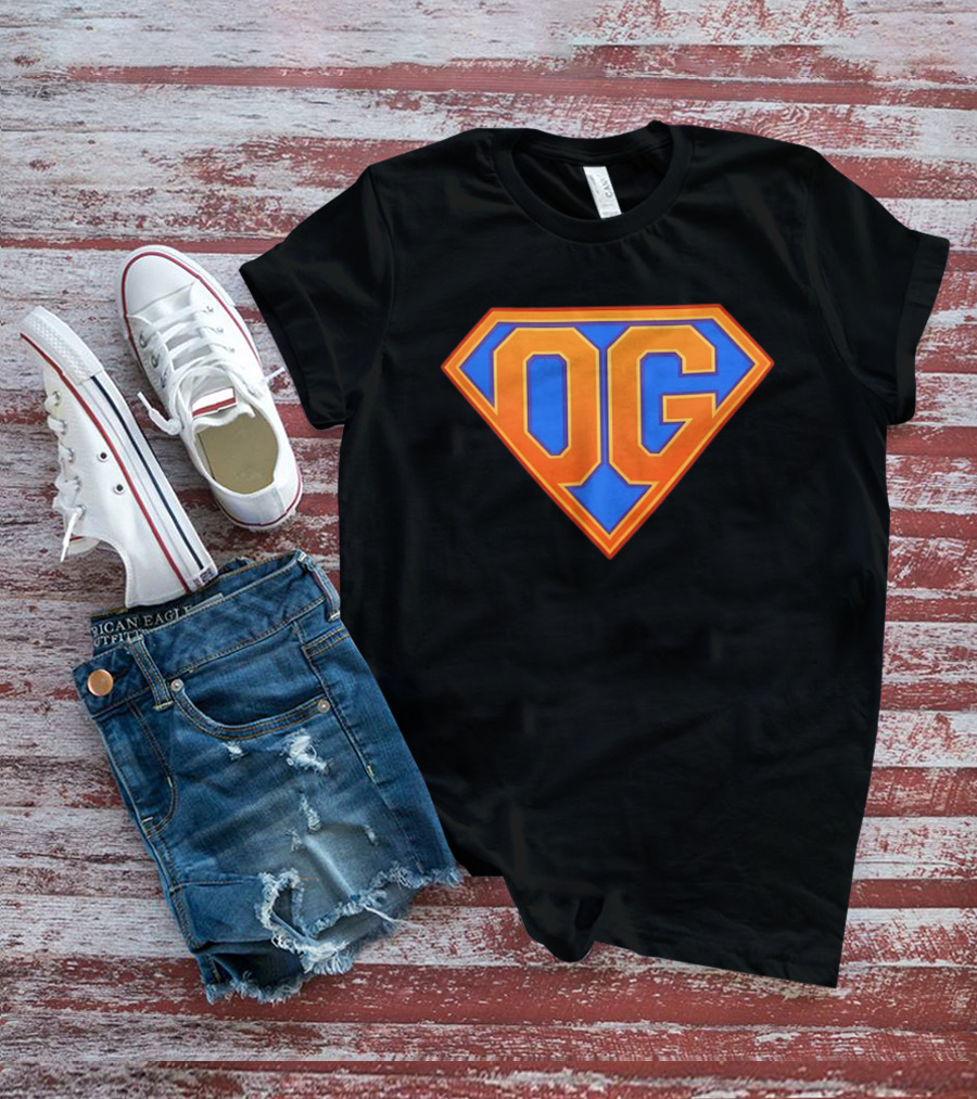 OG Anunoby Superhero Logo New York Knicks T-Shirt