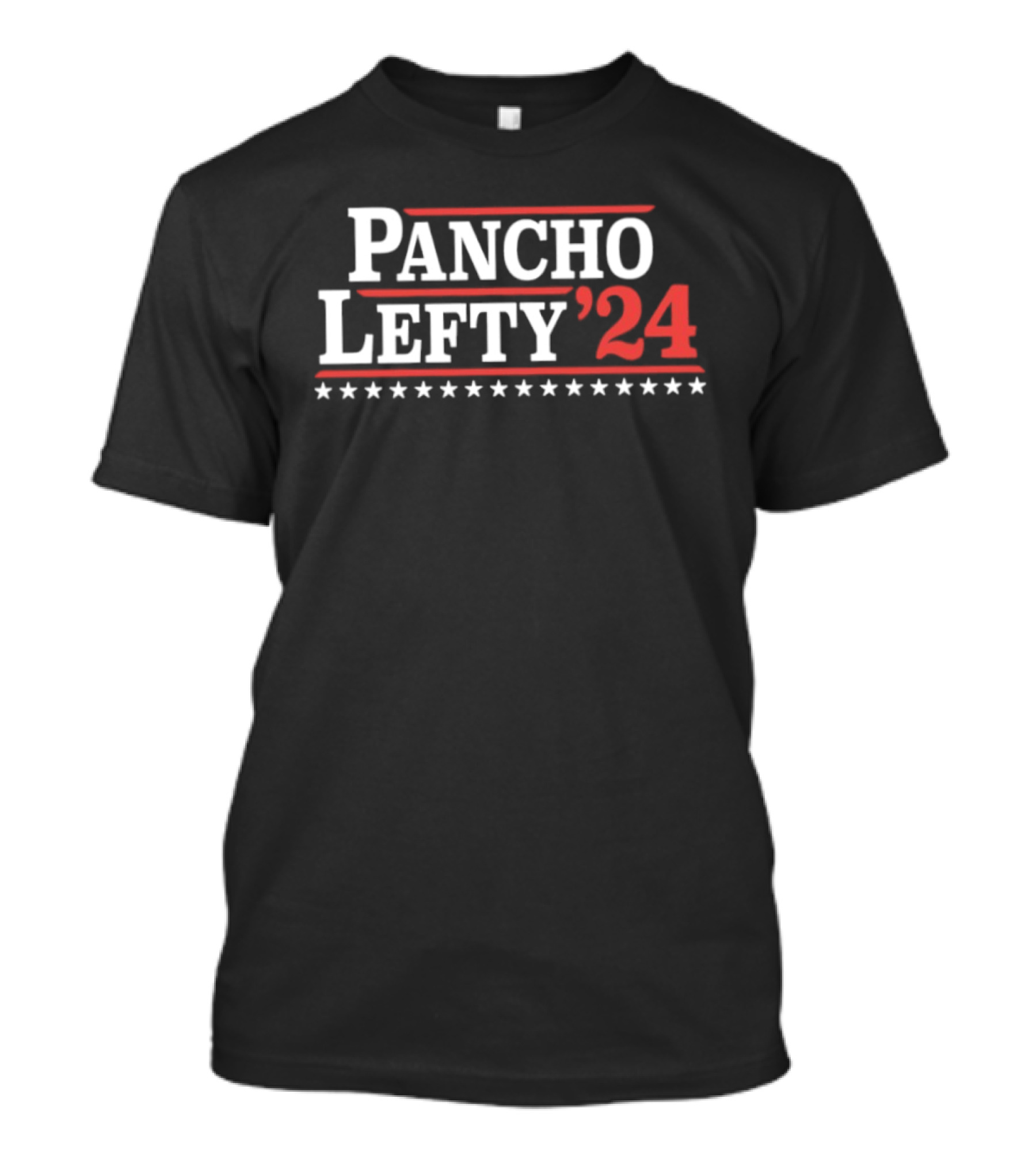 Pancho Lefty '24 Election Campaign Stars T-Shirt
