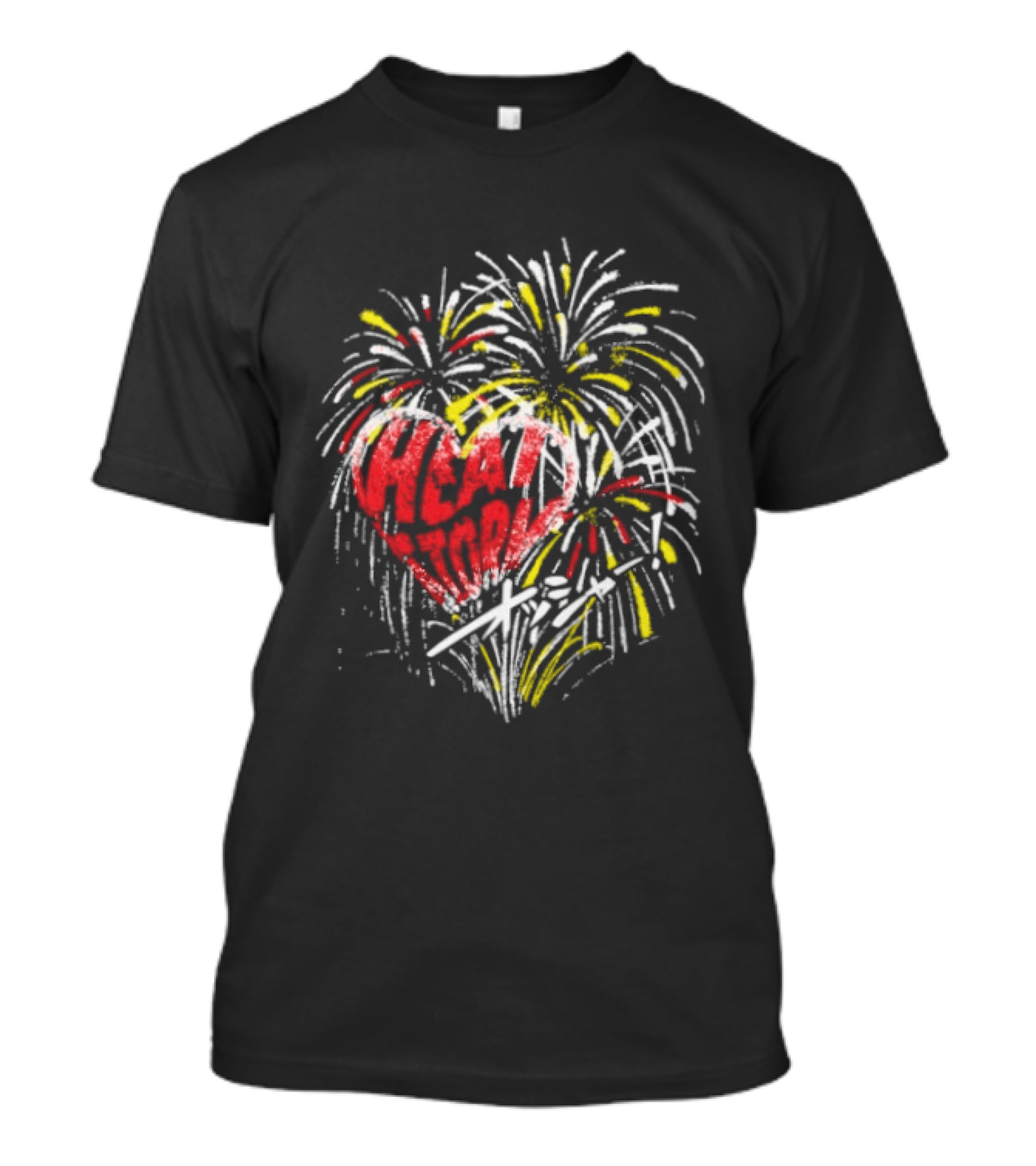 Yuya Uemura Heart Fireworks Pro Wrestling T-Shirt