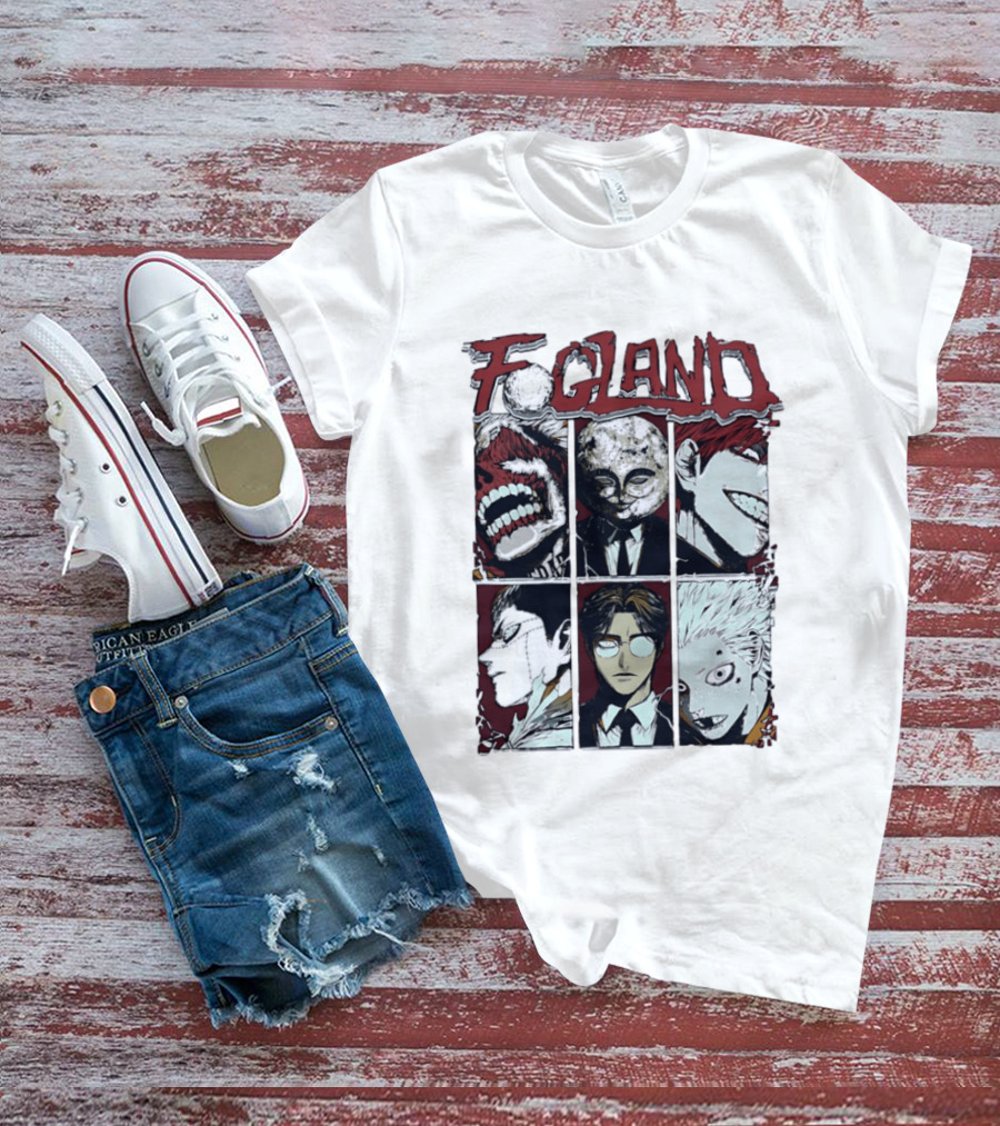 FOGLAND Manga Characters Face Expressions T-Shirt