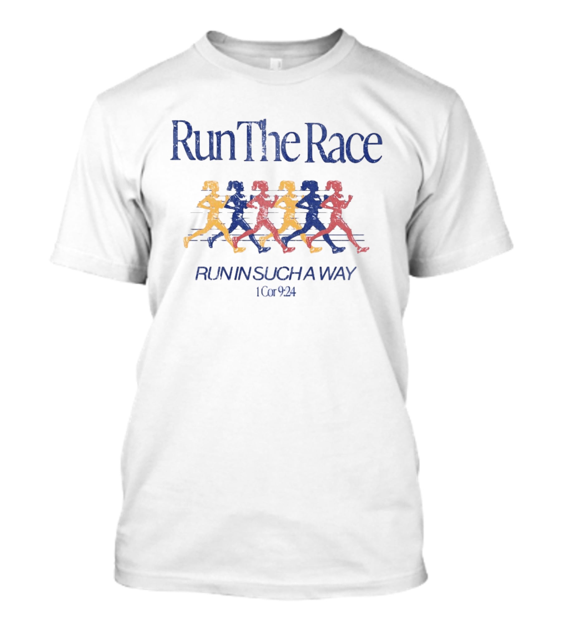 Run The Race Run In Such A Way 1 Cor 9 24 Women Runners T-Shirt
