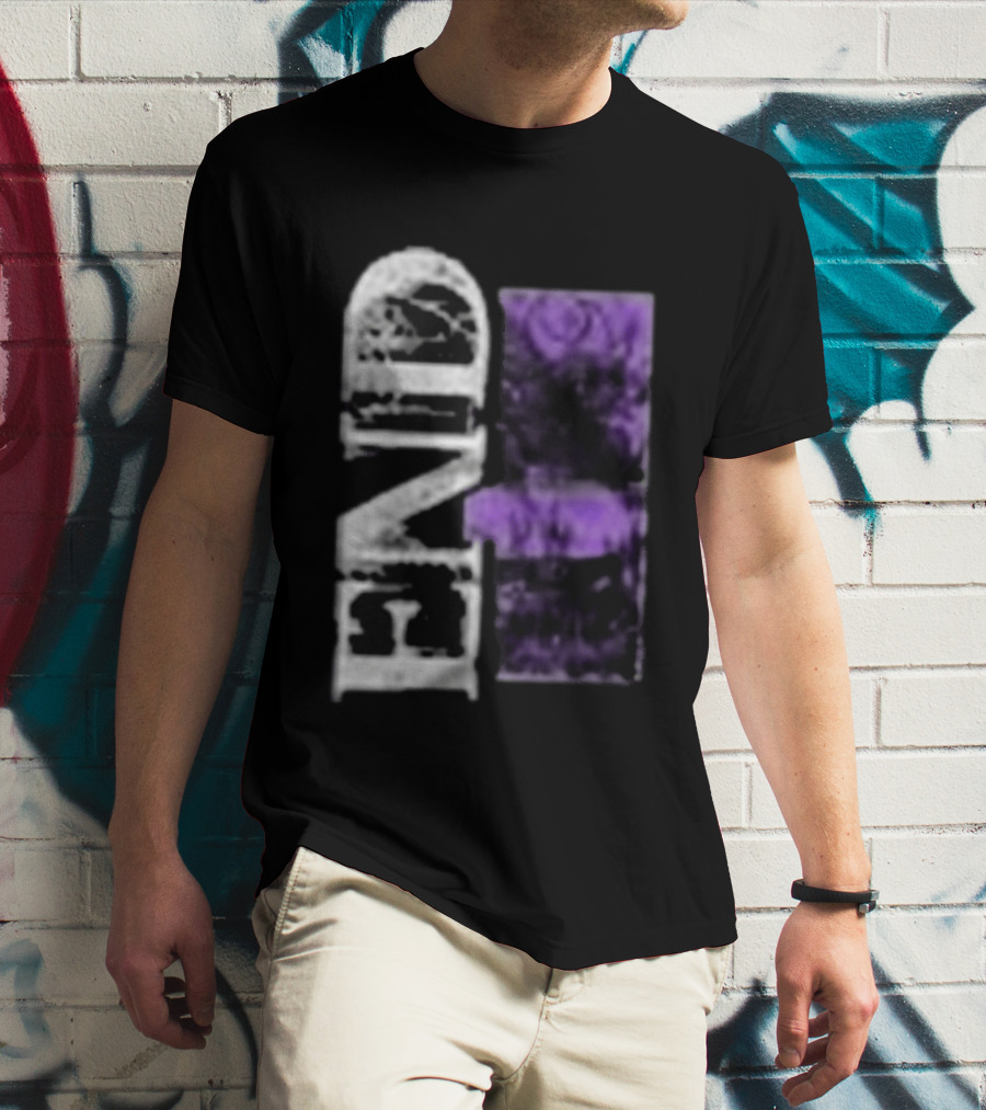 Closed Casket Activities End Victim Purple Black T-Shirt