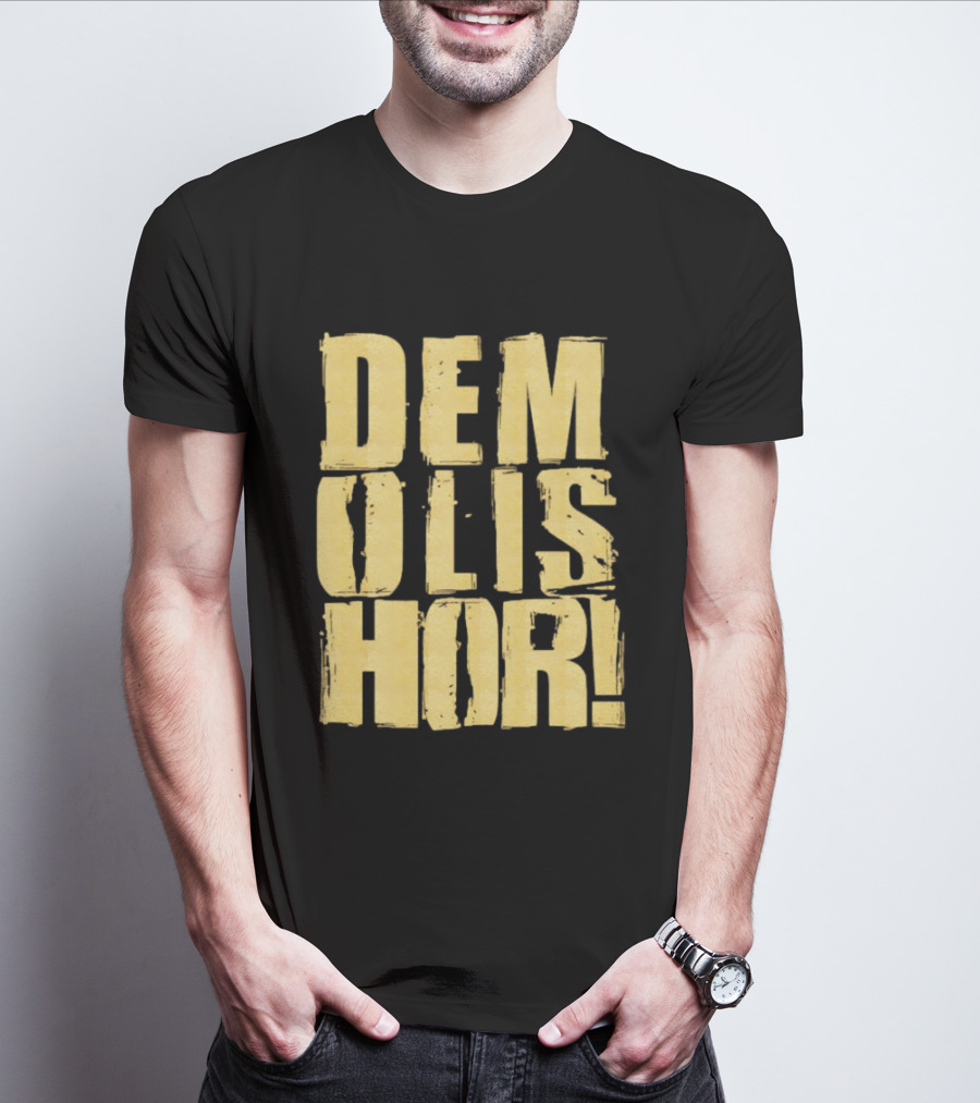 DEMOLISHOR Gold T-Shirt