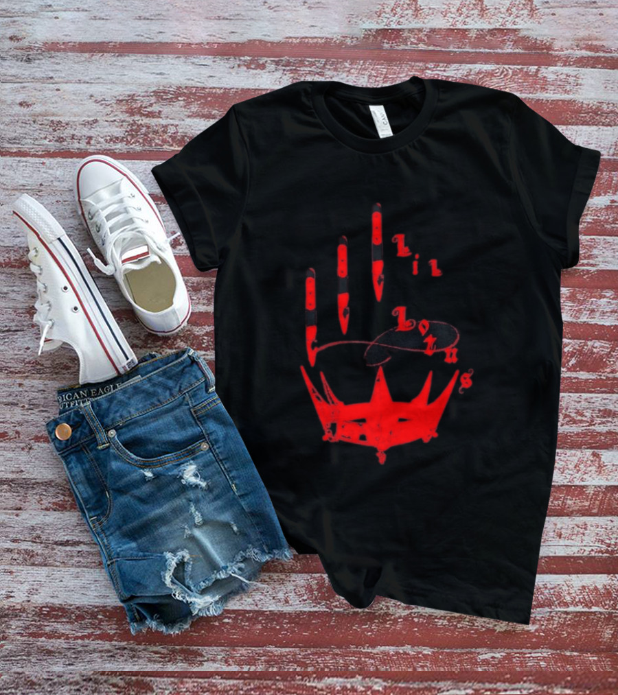 Lil Lotus Ocean Crown Hand T-Shirt