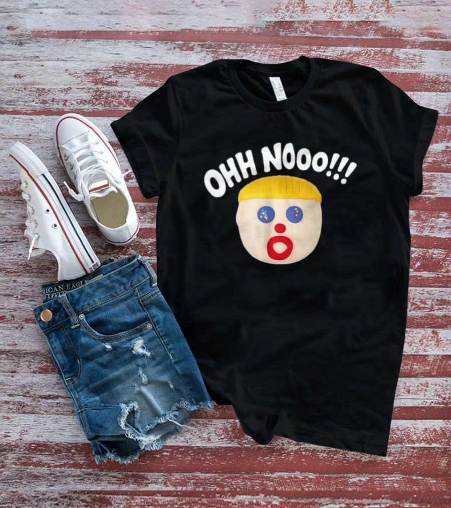 Oh No Mr Bill Iconic Claymation Face And Catchphrase From Classic TV Show T-Shirt