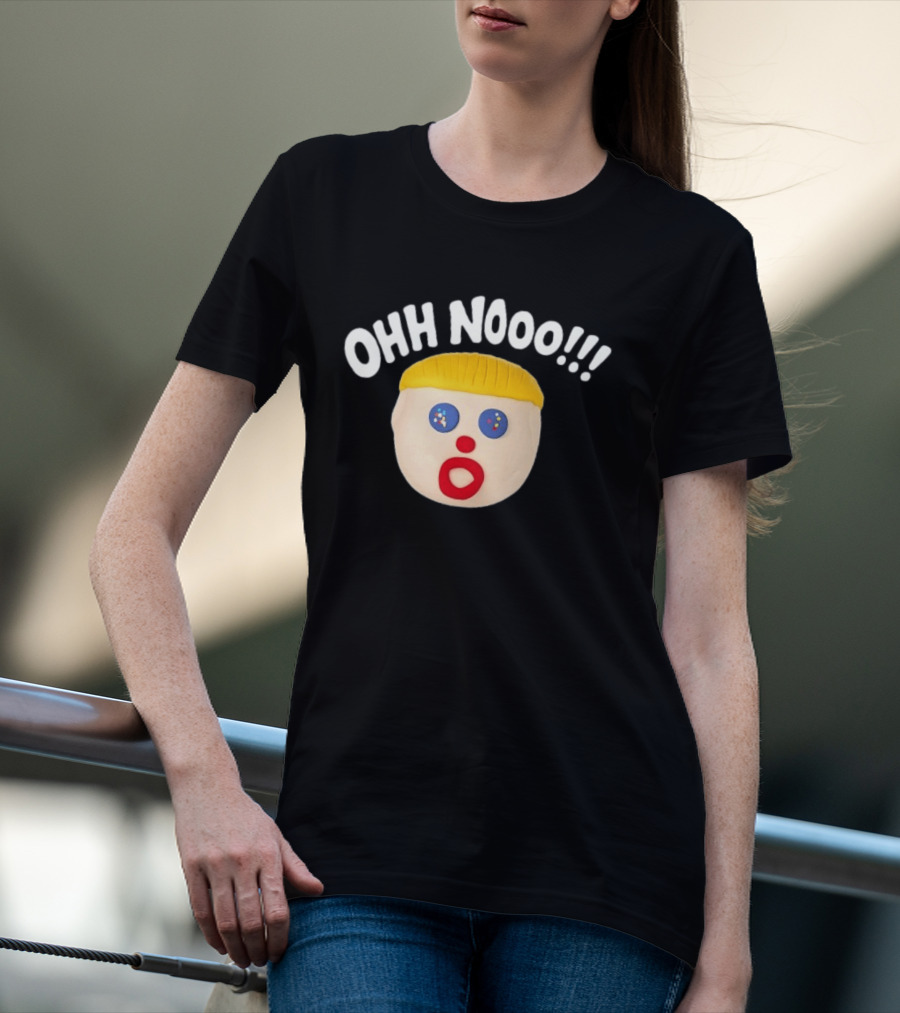 Oh No Mr Bill Iconic Claymation Face And Catchphrase From Classic TV Show T-Shirt