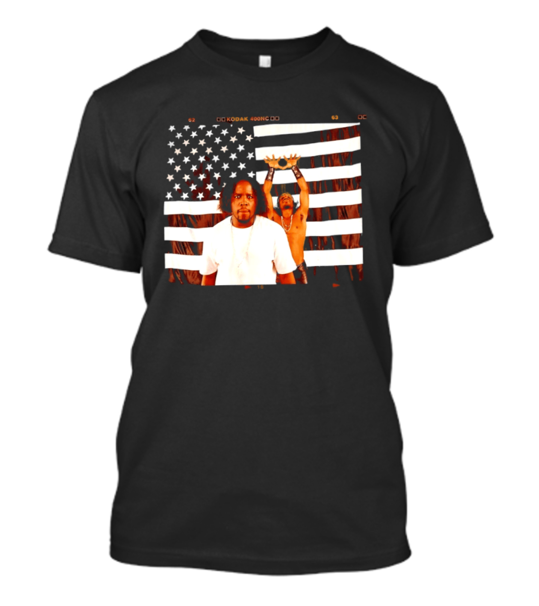 Outkast American Flag Andre 3000 Big Boi Performance USA Stars And Stripes T-Shirt