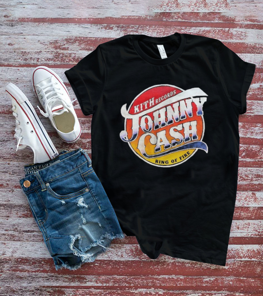 Kith Records Johnny Cash Ring Of Fire T-Shirt