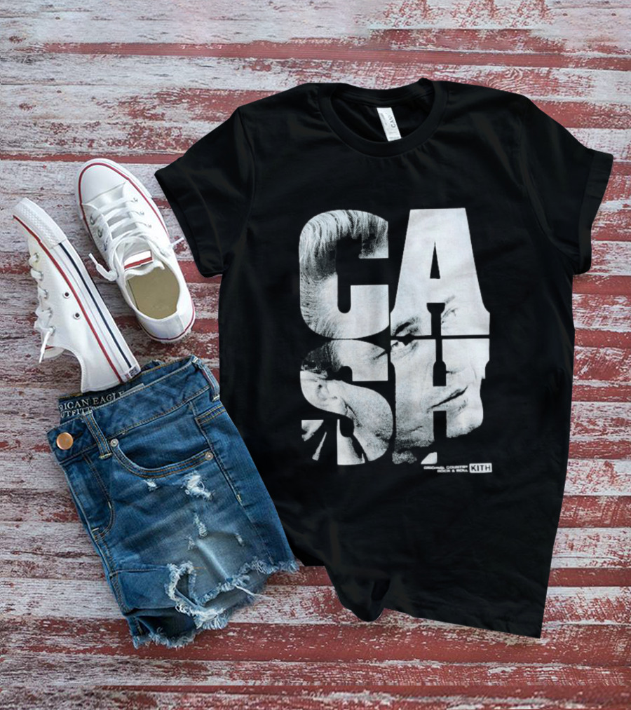 Johnny Cash Kith Records Rock N Roll Collection T-Shirt