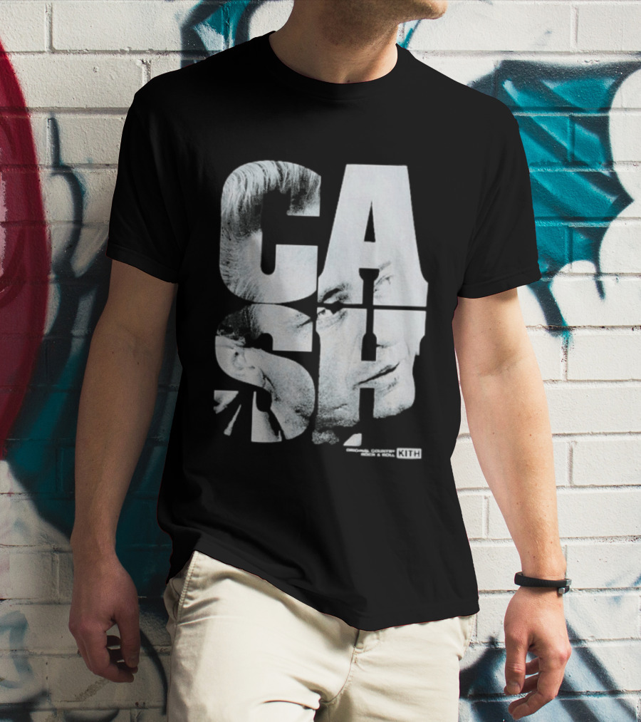 Johnny Cash Kith Records Rock N Roll Collection T-Shirt