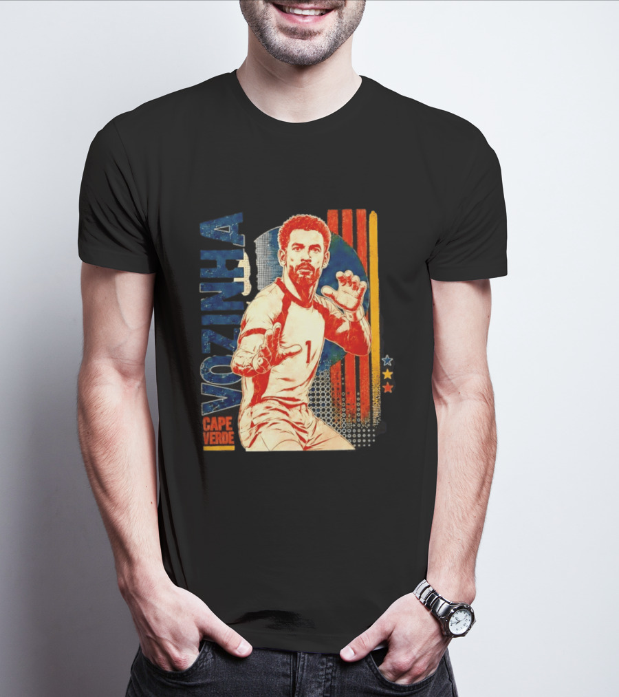Vozinha Cape Verde National Football Team Goalkeeper T-Shirt