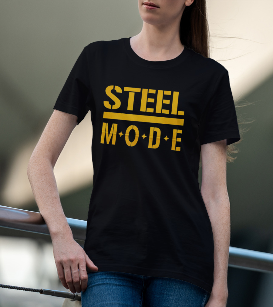 Steel Mode Pittsburgh Football Blanket T-Shirt