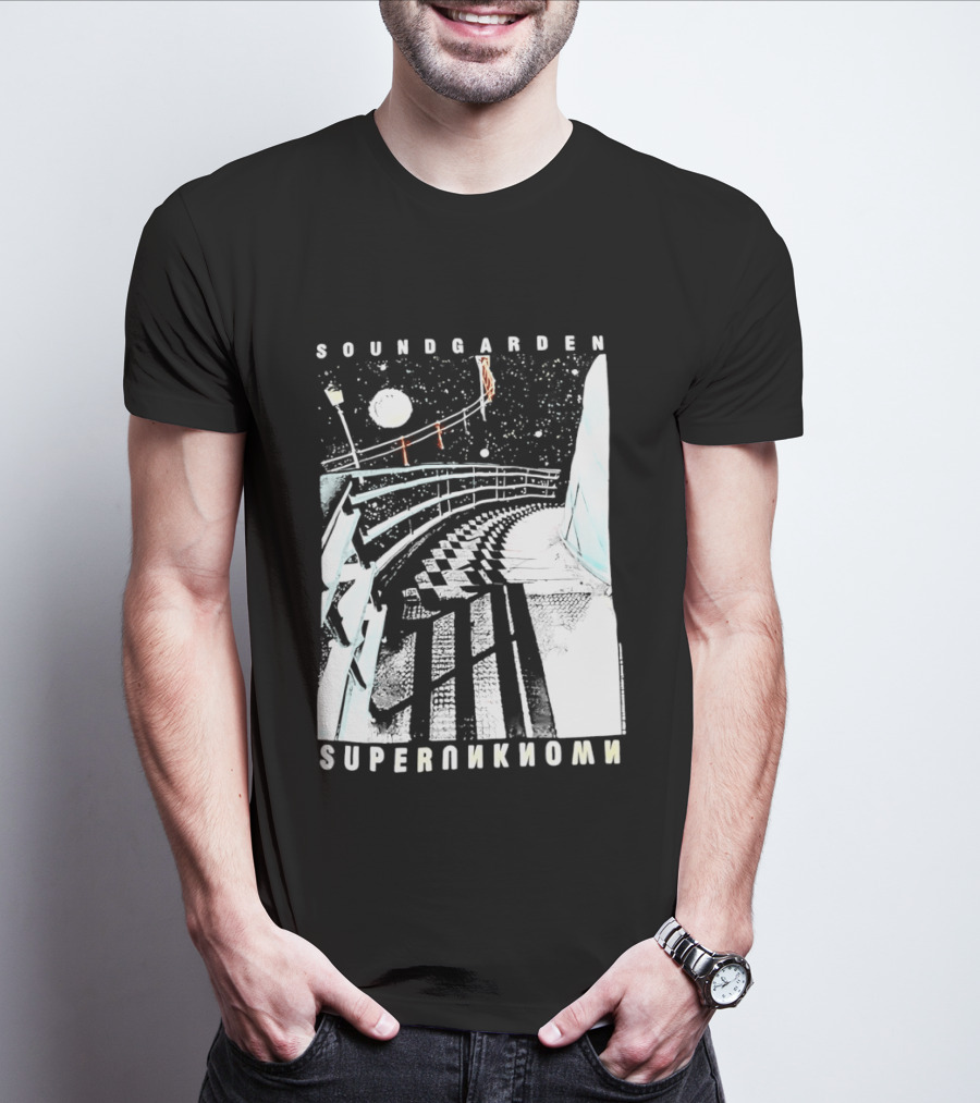Soundgarden Superunknown Album Art Pathway Scene T-Shirt