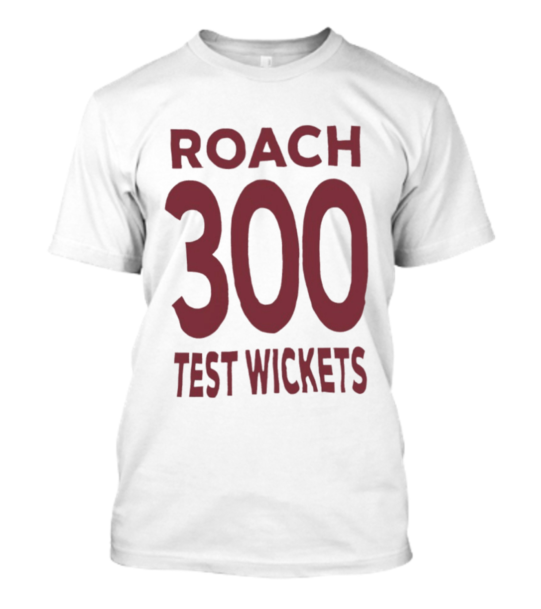 Roach 300 Test Wickets West Indies Cricket Milestone T-Shirt