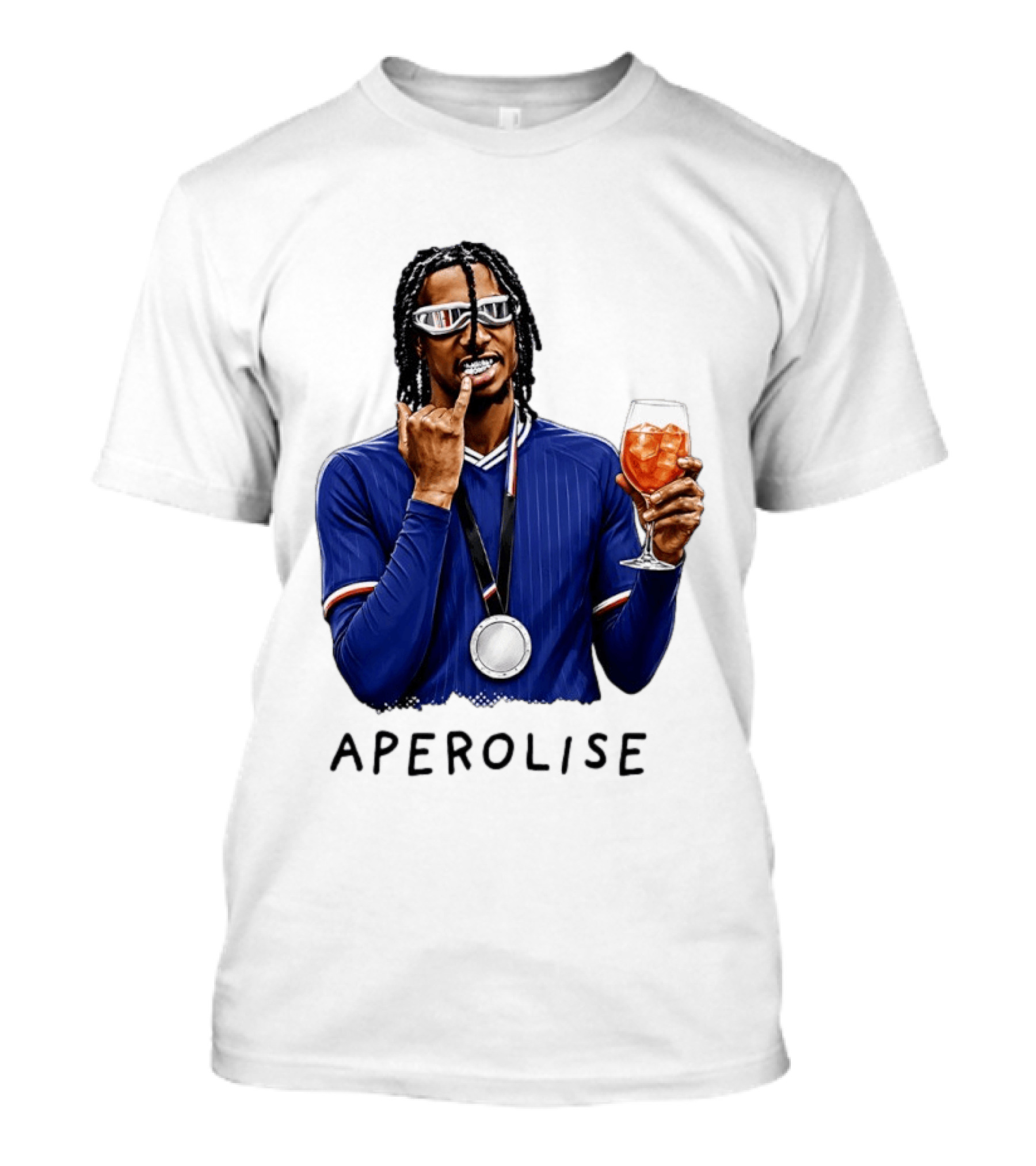 Michael Olise Aperolise Crystal Palace Player Celebration T-Shirt