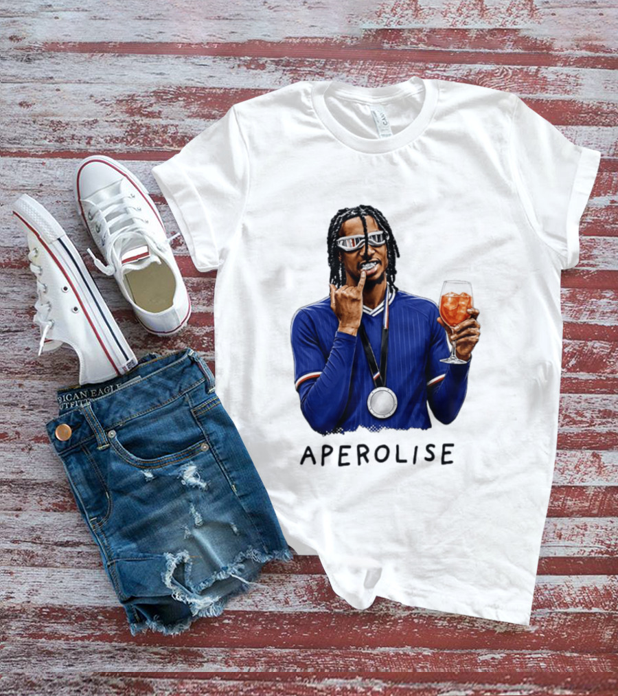 Michael Olise Aperolise Crystal Palace Player Celebration T-Shirt
