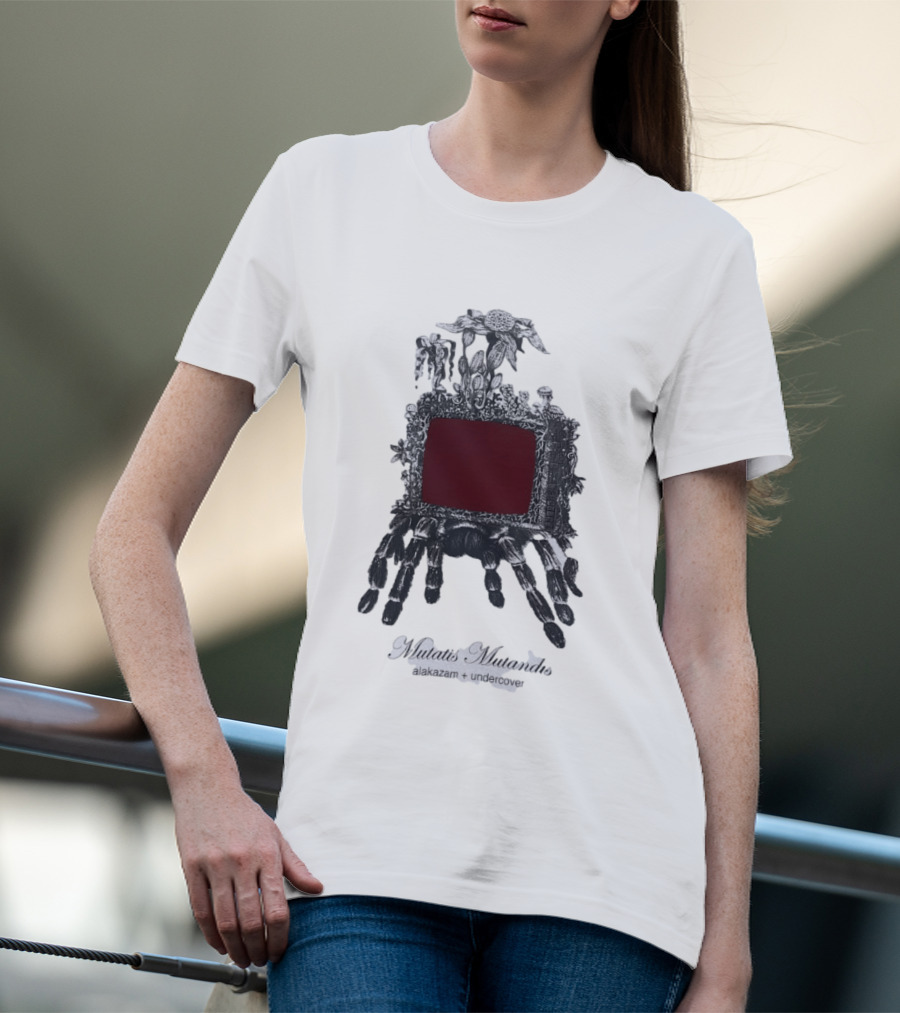 Mutatis Mutandis Alakazam Undercover Tarantula Botanical Frame T-Shirt