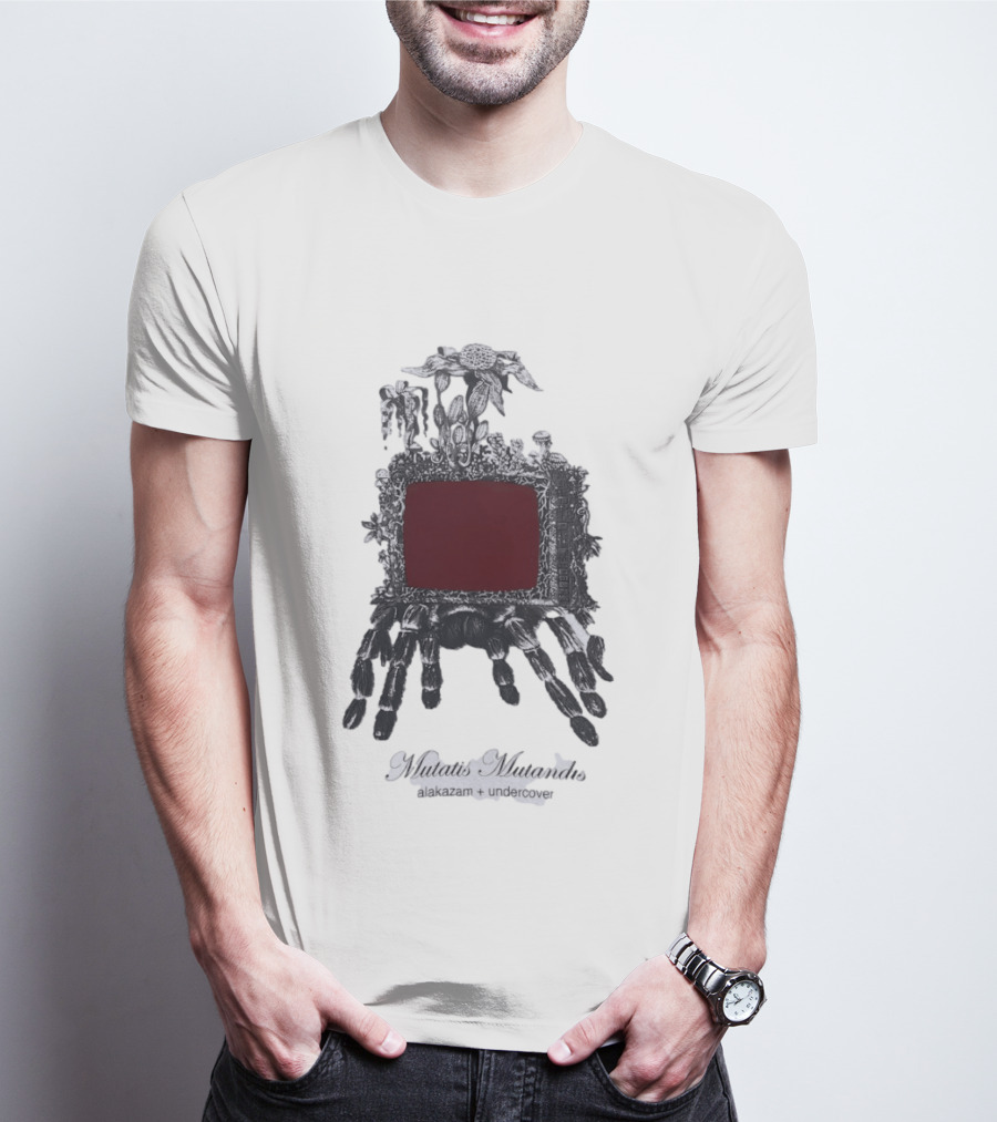 Mutatis Mutandis Alakazam Undercover Tarantula Botanical Frame T-Shirt