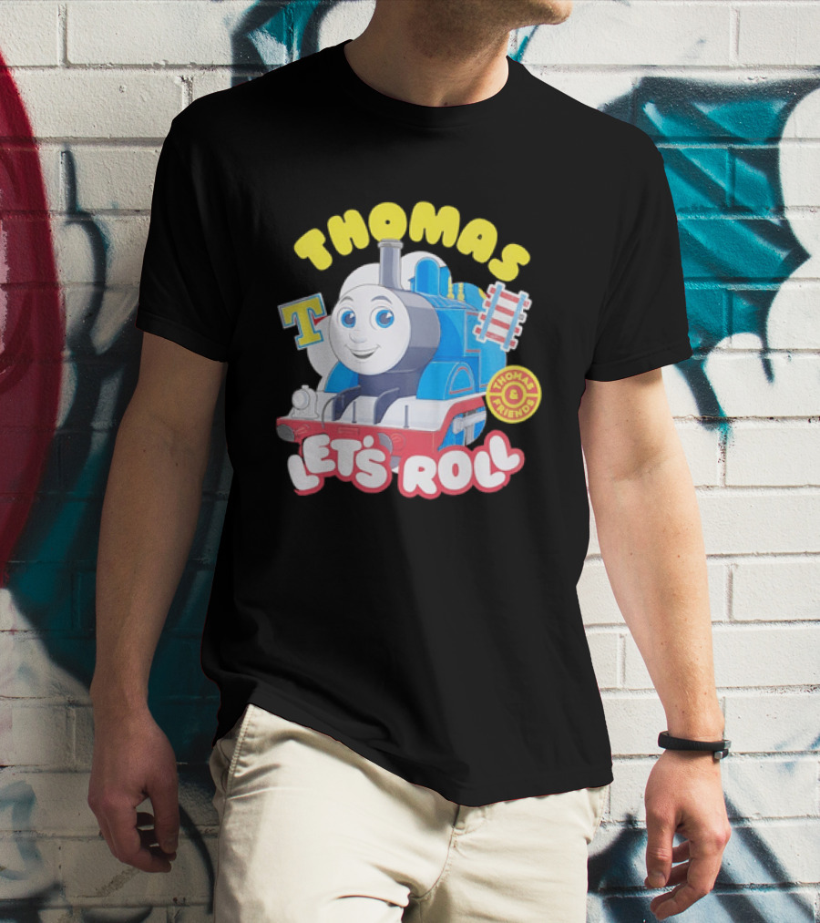 Thomas The Tank Engine Let's Roll Thomas And Friends T T-Shirt