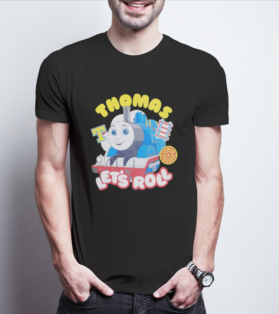 Thomas The Tank Engine Let's Roll Thomas And Friends T T-Shirt
