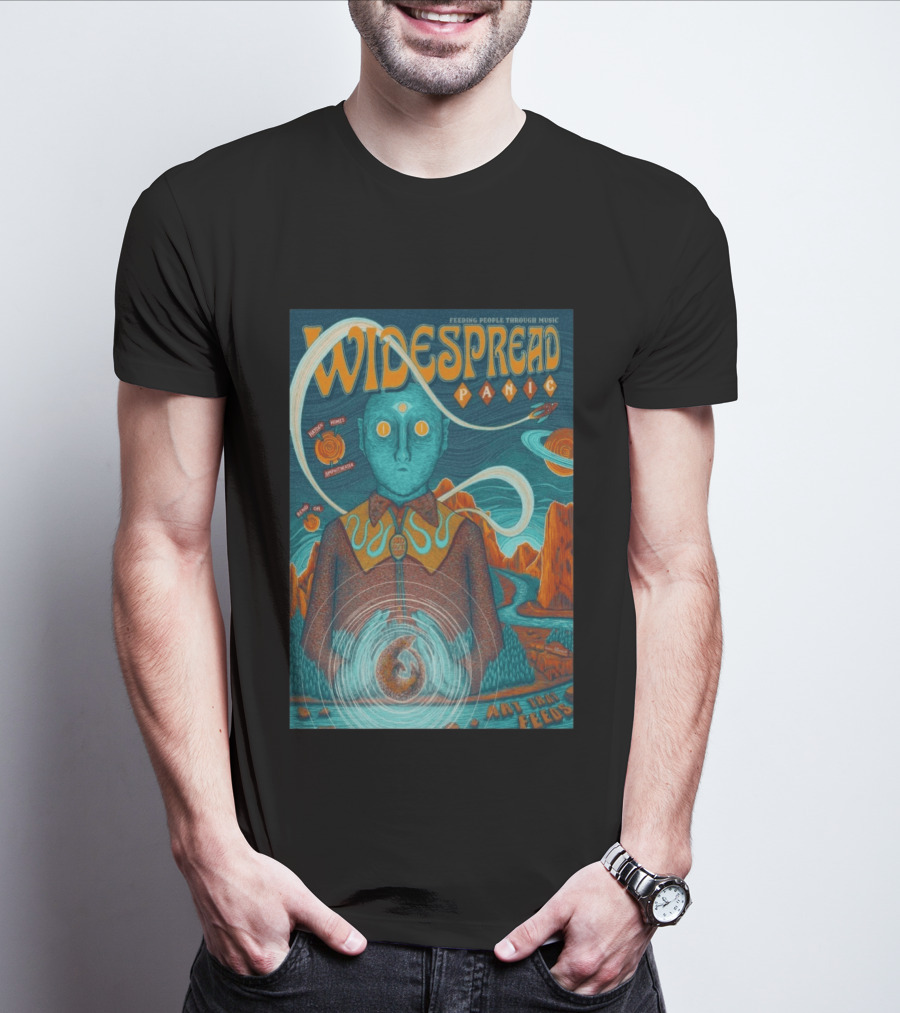 Widespread Panic Hayden Homes Amphitheater Bend OR Jul 10 11 2026 Art That Feeds T-Shirt