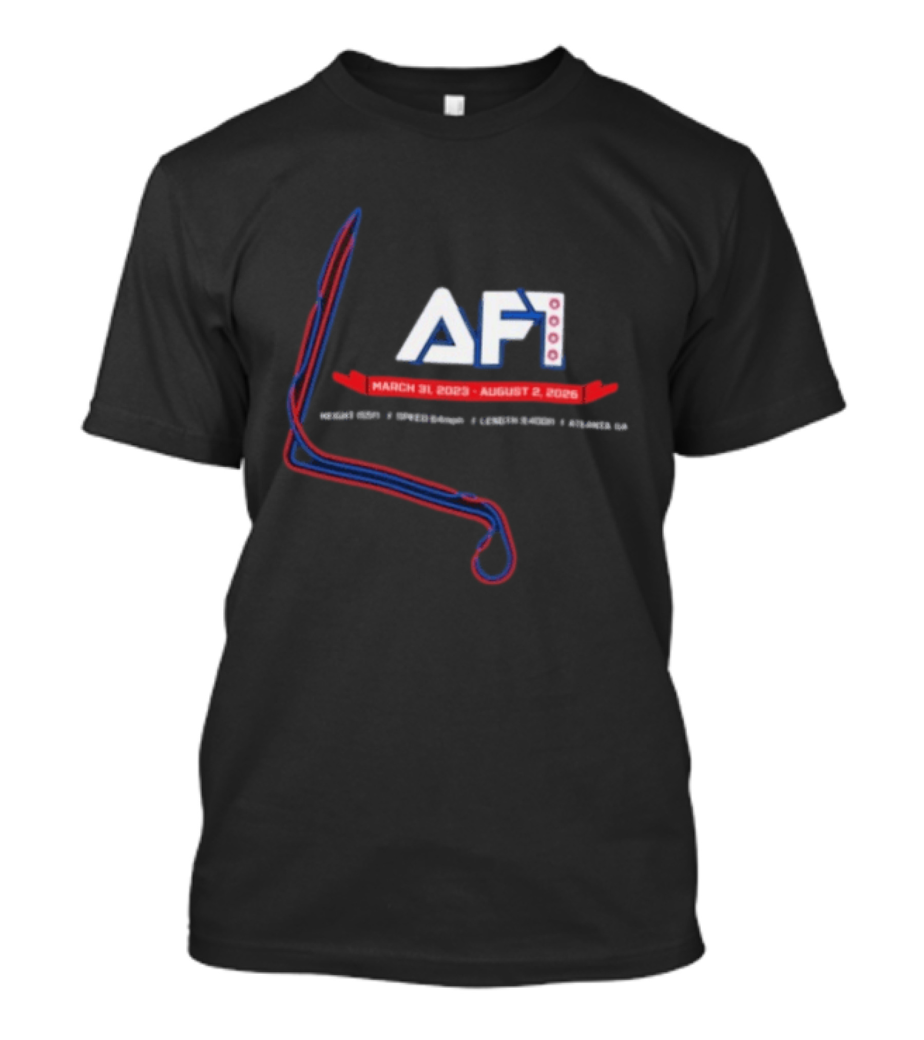 AF1 Roller Atlanta GA March 31 2023 August 2 2026 T-Shirt