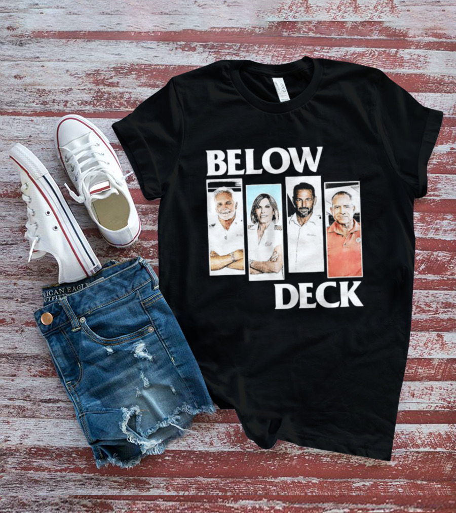 Below Deck Captains Lee Rosbach Sandy Yawn Portraits T-Shirt