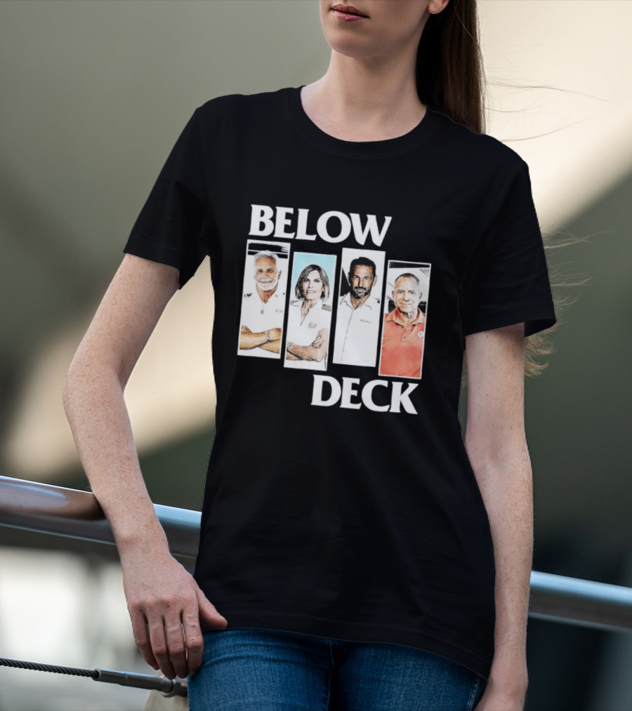 Below Deck Captains Lee Rosbach Sandy Yawn Portraits T-Shirt