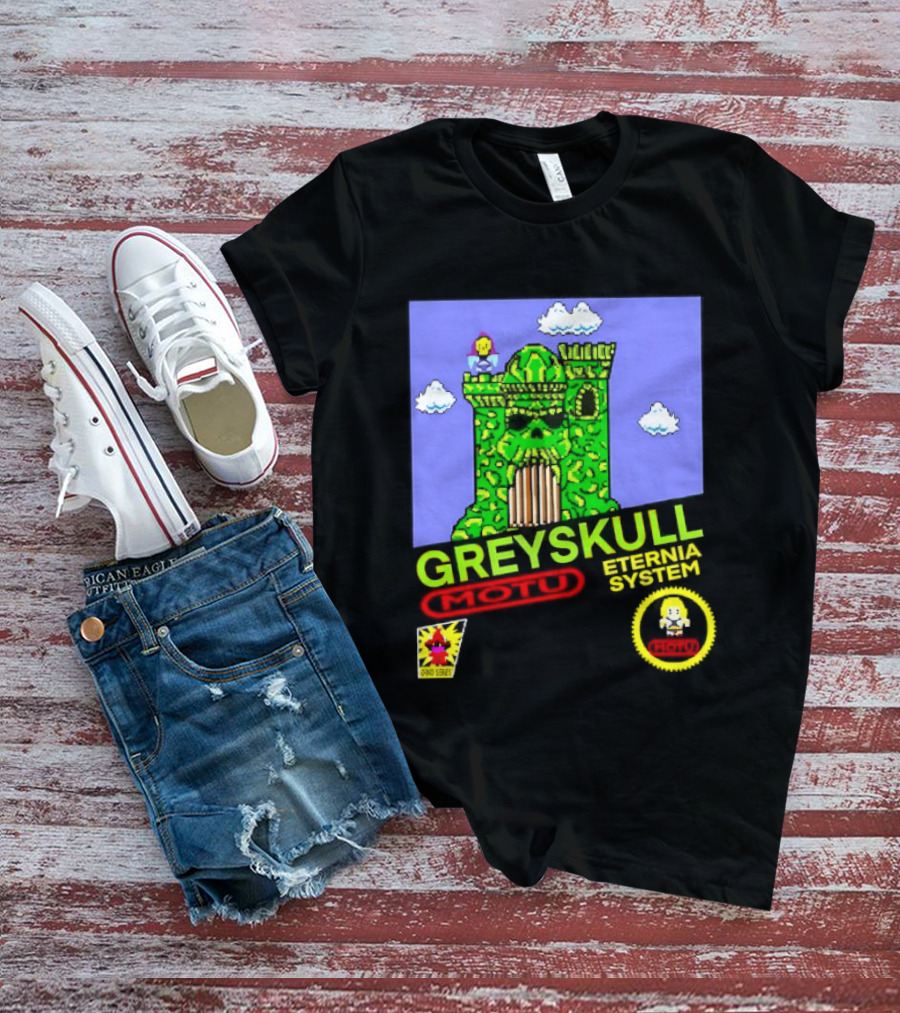 Greyskull Eternia System Motu Orko Series Castle T-Shirt