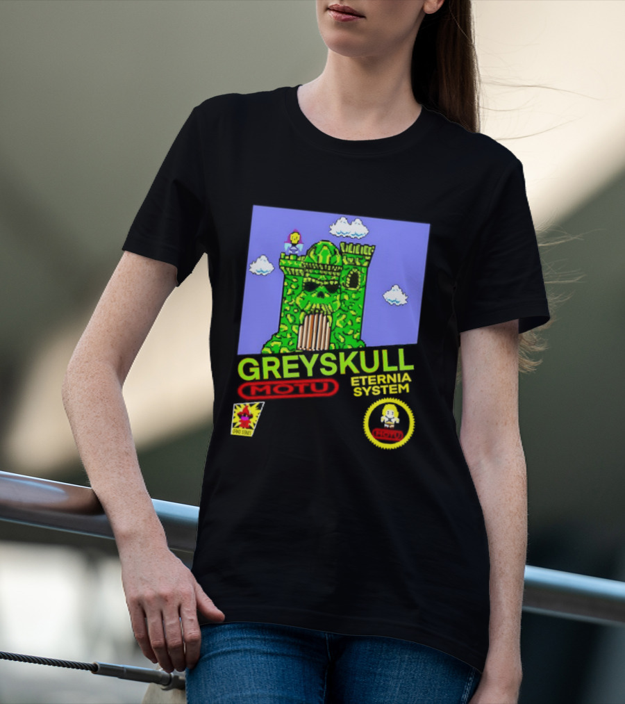Greyskull Eternia System Motu Orko Series Castle T-Shirt