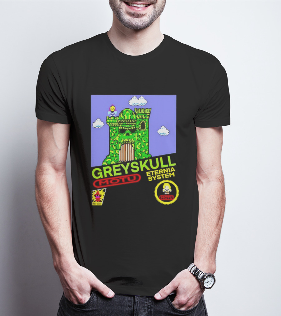 Greyskull Eternia System Motu Orko Series Castle T-Shirt