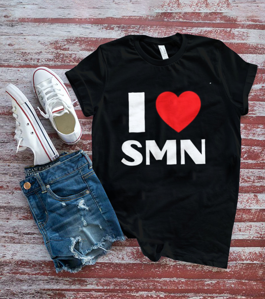 I Love SMN Heart T-Shirt