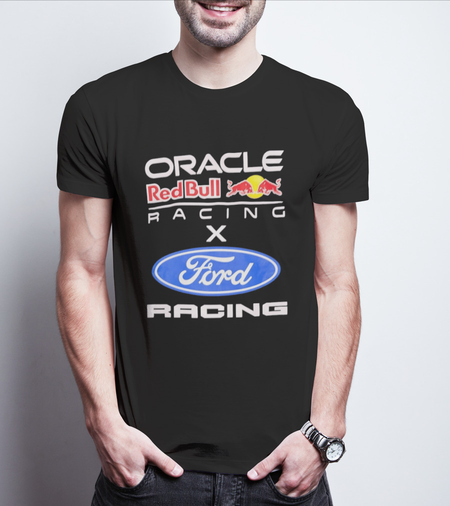 Oracle Red Bull Racing X Ford Racing Formula 1 Collaboration T-Shirt
