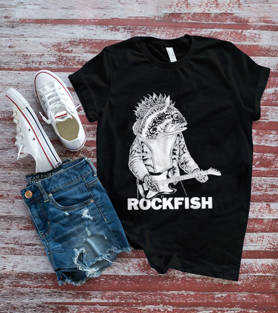 Rockfish Jacket Electric Guitar Performance T-Shirt
