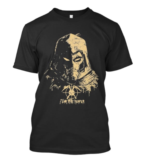 Scarecrow Batman Arkham Series Fear The Reaper Distressed T-Shirt