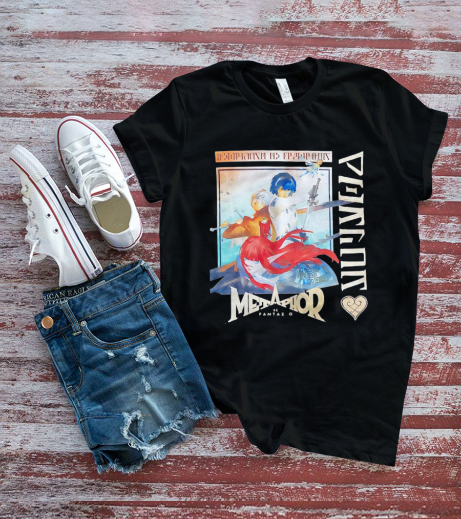 Metaphor ReFantazio Characters Fantasy Art Gaming Adventure T-Shirt