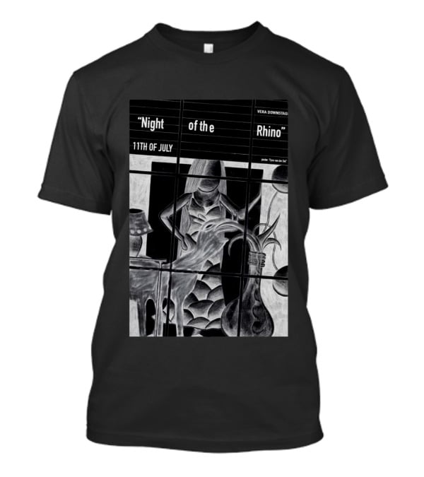 Night Of The Rhino 11th Of July Vera Downstage Groningen Netherlands Fynn Van Der Ziel T-Shirt